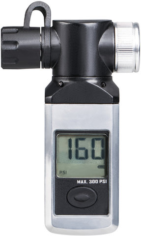 Topeak Shuttle Gauge Digital Luftdruckprüfer - schwarz-silber/universal