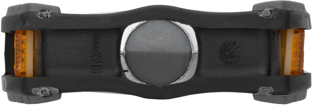 PD-C09 Comfort Plattformpedale - silber-schwarz/universal