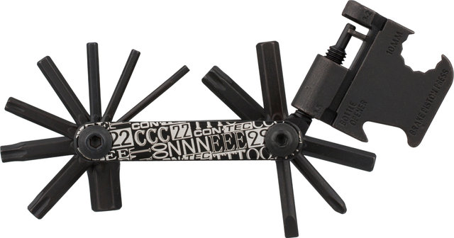 CONTEC Pocket Gadget F22 Stealth Multifunktionswerkzeug - schwarz