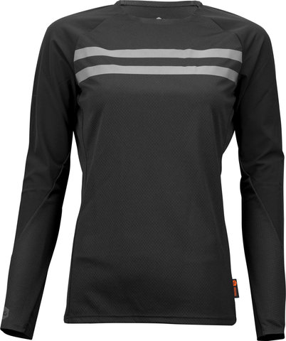 bc original Maillot pour Dames MTB Womens L/S - black-grey/XS