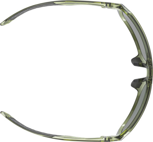 Alpina Swift Sports Glasses - green transparent gloss | mirror gold