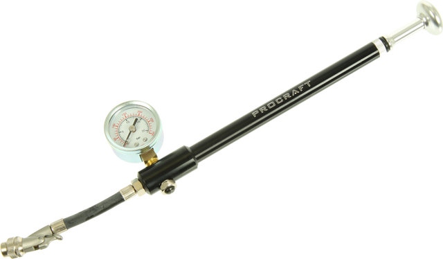 Procraft Dämpferpumpe Blow Up II - schwarz-silber