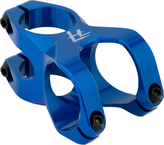 77designz Potence 1 Piece - bleu/0°/35 mm