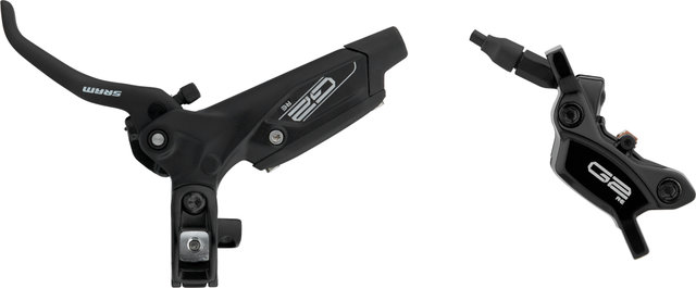 SRAM Set de Freins à Disque av+arr G2 RE - gloss black/Ensemble/Flip-Flop (non spécifique au côté)