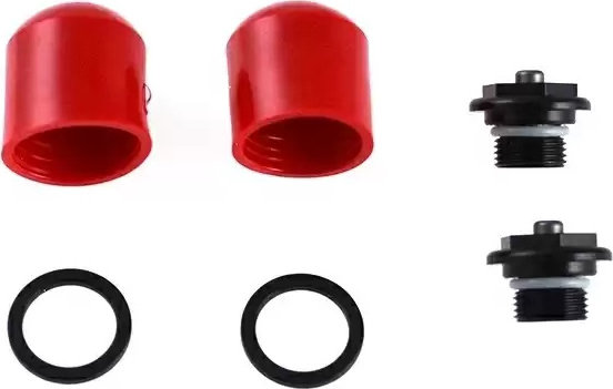 Fox Racing Shox Pressure Release Button Service Set Lower Leg desde 2022 - black