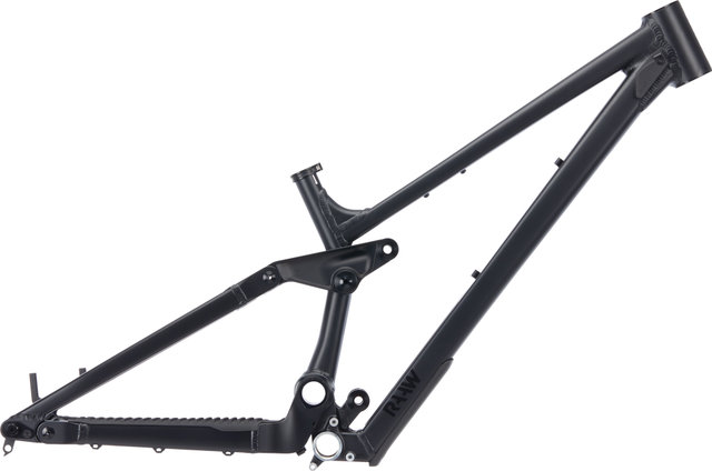 RAAW Mountain Bikes Yalla! 29" Rahmenkit - matt black | 198 mm | L | 12 mm Steckachse