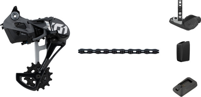 SRAM Kit de Mise à Niveau X01 Eagle AXS 1x12 vitesses - XX1 black/14 dents/aucun/aucun/aucun/sans