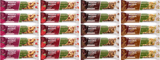 Powerbar Natural Energy Cereal Bar - 20 Bars - mixed