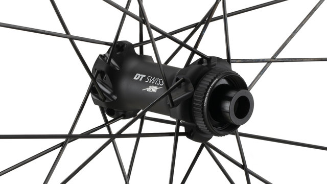 DT Swiss HEC 1400 SPLINE 47 Carbon Centre Lock Disc Hybrid 28" Wheelset - schwarz | 142 mm | 100 mm | 28" | SRAM XDR | 100 mm | 100 mm | 142 mm