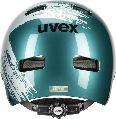 uvex kid 3 children's helmet - teal-silver/51 - 55 cm