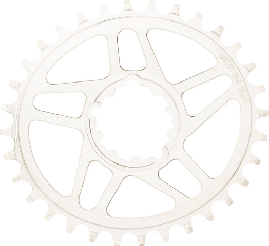 Wolf Tooth Components Elliptical Direct Mount Cane Creek / SRAM Chainring for HG+ 12-speed - nickel/32 