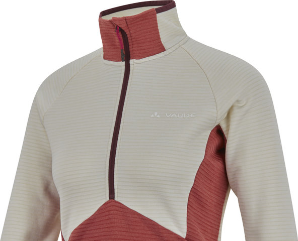 VAUDE Womens Larice HZ Fleece Jacke - ecru/36/S