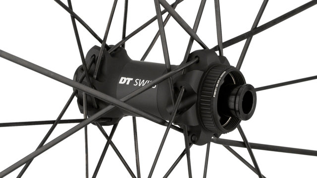 DT Swiss HG 1800 SPLINE 25 Disc Center Lock Hybrid 27.5" Wheelset - schwarz | Non Boost | Non Boost | SRAM XDR | 142 mm | 100 mm | 27.5" (650B) | 100 mm | 100 mm | 142 mm