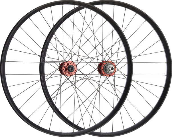 Hope Pro 5 + Fortus 35 Disc 6-bolt 27.5" Boost Wheelset - red/SRAM XD/Boost/148 mm/110 mm/Boost/27.5" (650B)/110 mm/SRAM XD/110 mm/148 mm