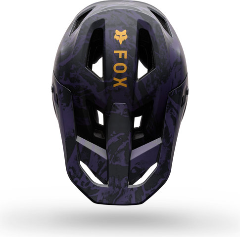 Fox Head Youth Rampage Image Print MIPS Full-face Children's Helmet - plum | 51 - 52 cm
