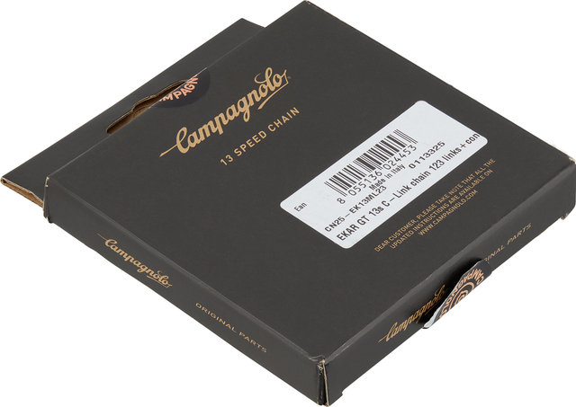 Campagnolo Ekar GT 13-fach Kette mit Kettenschloss - silver/118
