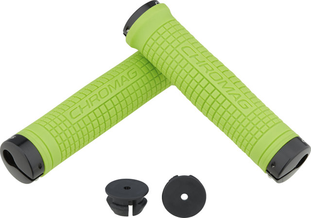 Chromag Squarewave XL Lock On Lenkergriffe - tight green/146 mm