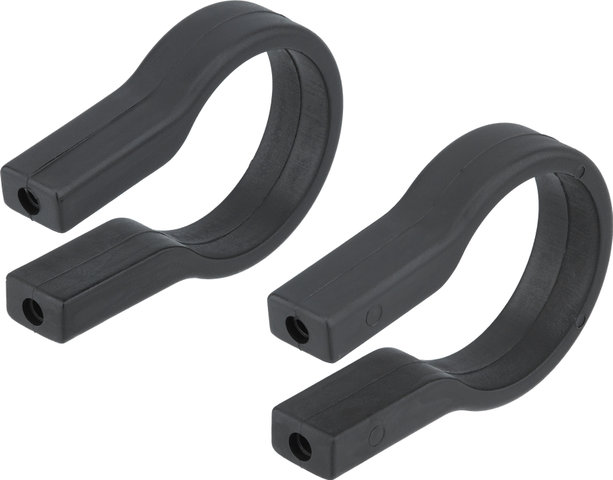 Rixen & Kaul Ersatzschellen für KLICKfix Lenkeradapter - 2er Set - schwarz/31,8 mm