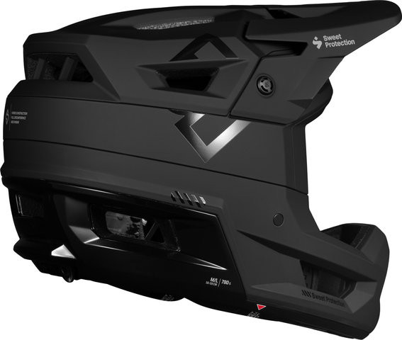 Sweet Protection Strayer 2Vi MIPS Fullface-Helm - matte black/56 - 59 cm