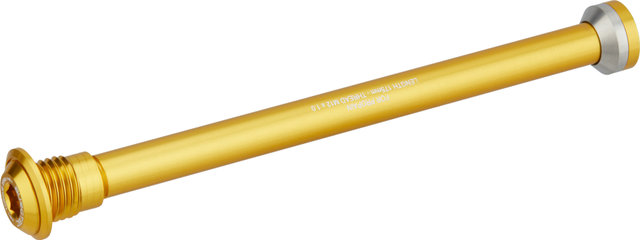 Burgtec Thru Axle 175 mm Rear for Propain - bullion gold/148 mm