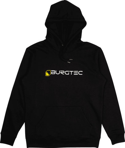 Burgtec Sudadera con Capucha Black Logo - black/M