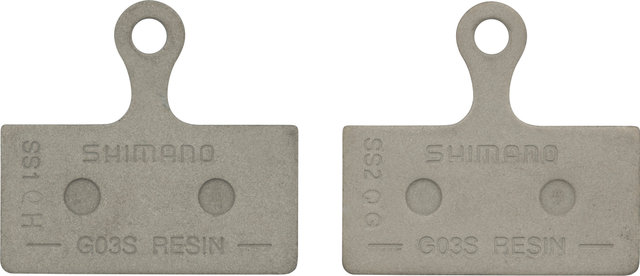 Shimano Pastillas de frenos G03S para XT, SLX, Alfine - universal | Orgánico | acero