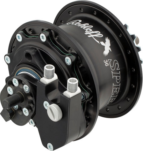 Rohloff Speedhub 500/14 TS Threaded Axle 135 mm Gear Hub - black-anodised/type 6, 36 hole