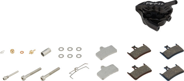 Hope RX4+ FM +20 Bremssattel für SRAM - black | Hinterrad | ohne Bremshebel