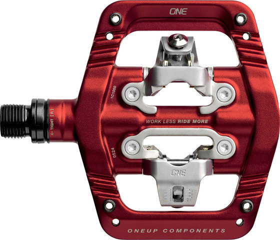 OneUp Components Pédales à clip - red