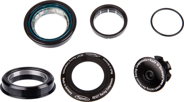 Reset Racing Flatstack A4 ZS44/28.6 - ZS56/40 Headset - black/1 1/8" - 1,5" tapered/ZS44/28,6 - ZS56/40