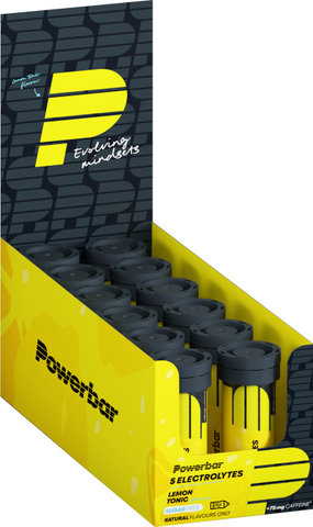 Powerbar 5Electrolytes Sports Drink Sportgetränk Brausetabletten - Box (42gx12) - lemon tonic