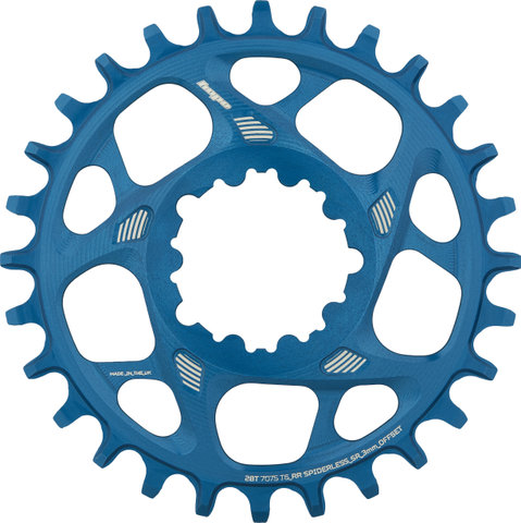 Hope R22 Spiderless SRAM Direct Mount Kettenblatt - blue/28 Z