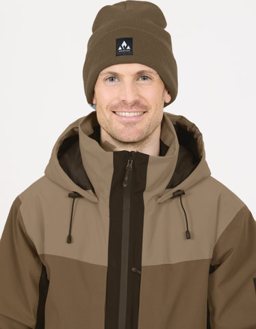 Whistler Bunde knitted hat - chocolate chip