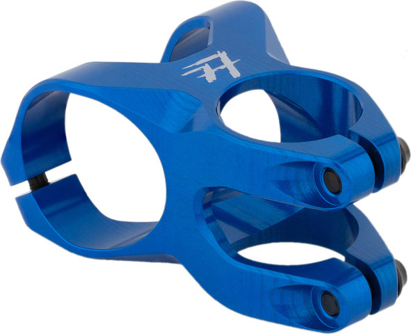 77designz Potence 1 Piece - bleu/0°/35 mm