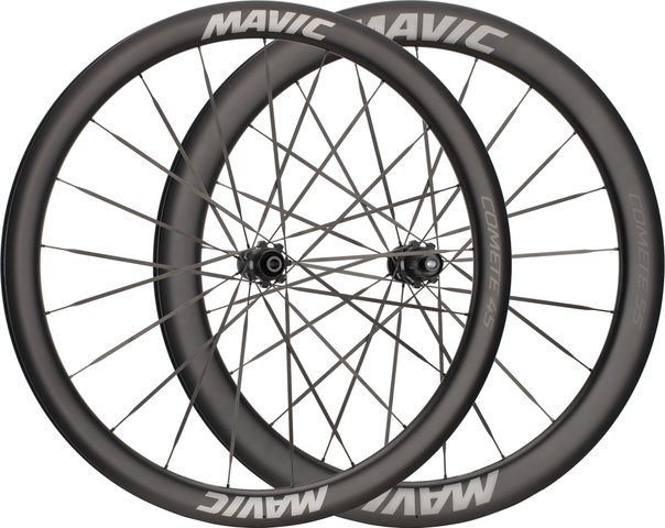 Mavic Set de roues Comete 45/55 Disc Center Lock 28" - black | Non Boost | 100 mm | Non Boost | 28" | Shimano Route | 142 mm