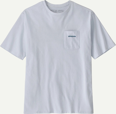 Patagonia T-shirt homme Boardshort Logo Pocket Responsibili-Tee - fiber white | S