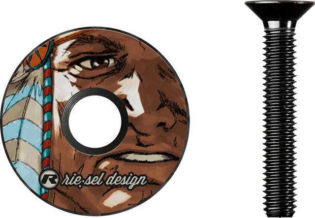 rie:sel design Capuchon de Direction stem:cap 1 1/8" - chief