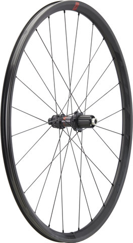 Fulcrum Speed 25 DB Center Lock Disc Carbon 28" Wheelset - black/Non Boost/Non Boost/142 mm/100 mm/28"/Shimano Road/100 mm/Shimano Road/100 mm/142 mm