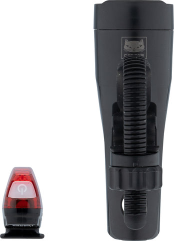 CATEYE GVolt 70.1 + Rapid Micro G Lighting Set - StVZO Approved - black