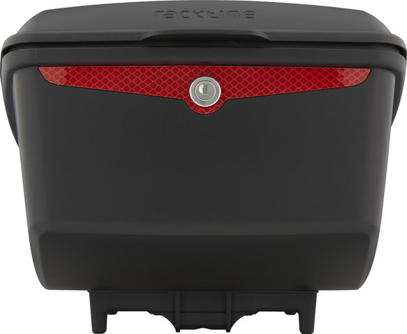 Racktime Tour Box 2.0 Lockable Pannier Rack Case - black/12000 ml