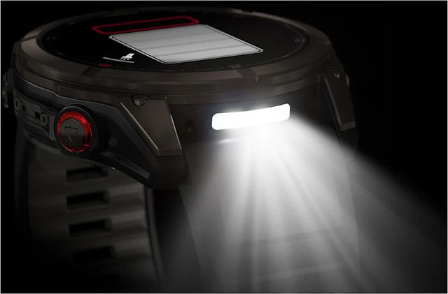 Garmin Fenix 8 Pro – 51 mm AMOLED Sapphire Titanium GPS multisport smartwatch - black-carbon gray