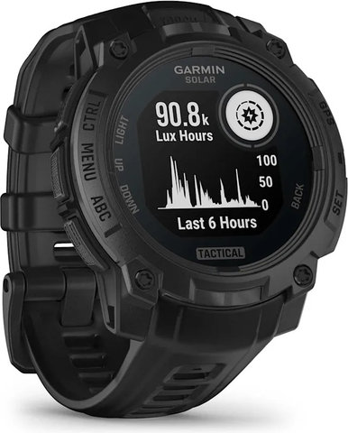 Garmin Instinct 3 45 mm Solar Tactical Edition GPS multisport smartwatch - black