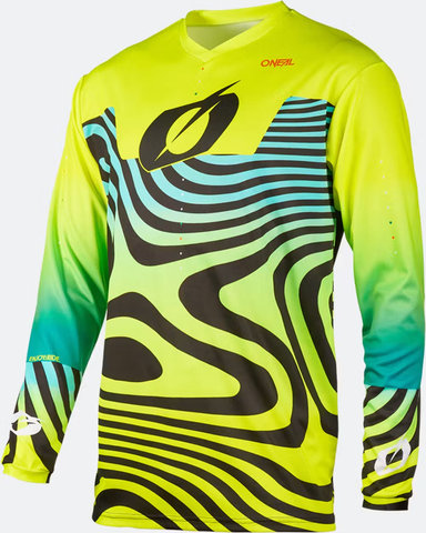 O'NEAL Maillot Element Nova para niños L/S - neon yellow | XS