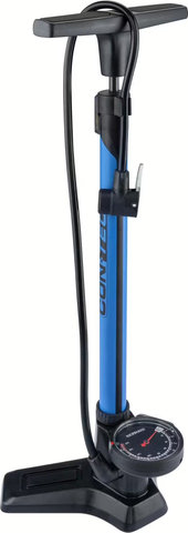 CONTEC Air Support Twist Floor Pump - black-blue
