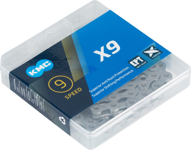 KMC X9 9-speed Chain - ept silver/114