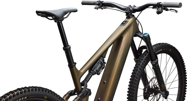 Specialized Turbo Levo 4 Expert Carbono 29"/27,5" - satin burnt gold metallic-doppio/160 /155,0 mm/29" (delantero), 27,5" (trasero)/L/44 