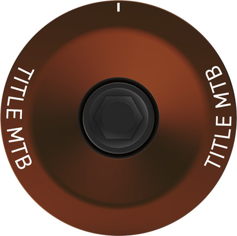 Title MTB Ahead Kappe - bronze