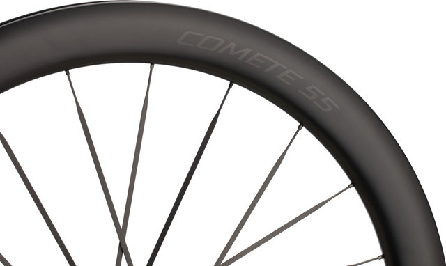 Mavic Set de roues Comete 45/55 Disc Center Lock 28" - black | Non Boost | 100 mm | Non Boost | 28" | Shimano Route | 142 mm