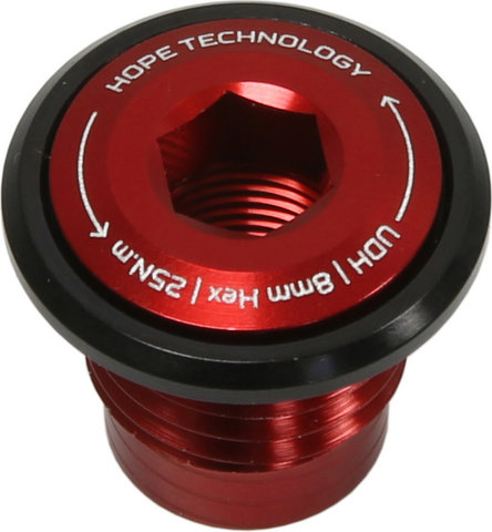 Hope Vis de fixation UDH pour axe traversant Hope - red