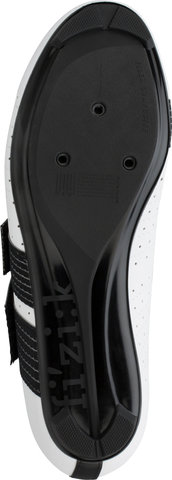 Fizik Zapatillas de ciclismo de ruta Tempo R5 Powerstrap - white-black/43
